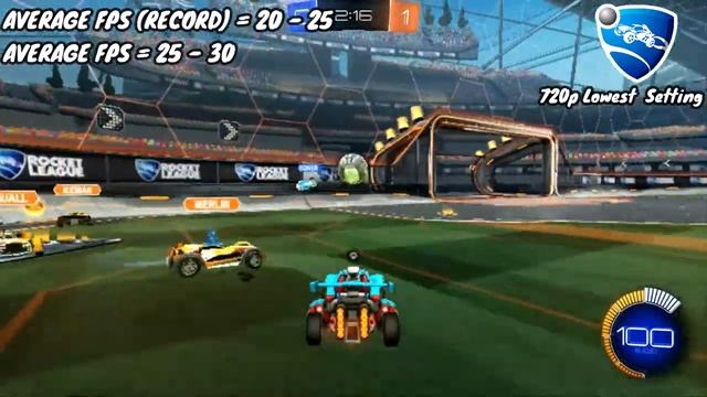 Rocket League | Intel Celeron 2957u 1.4 GHz | Intel HD Graphics | 4GB RAM смотреть онлайн