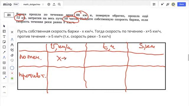 ВСЕ ЗАДАЧИ НА ДВИЖЕНИЕ ИЗ 2 ЧАСТИ ОГЭ // Номер 21 // Занятие 8 // Готовимся к ОГЭ 2022 по математик смотреть онлайн