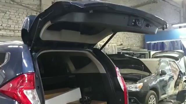 Мой электропривод двери багажника на pajero sport new 2016-2019 смотреть онлайн