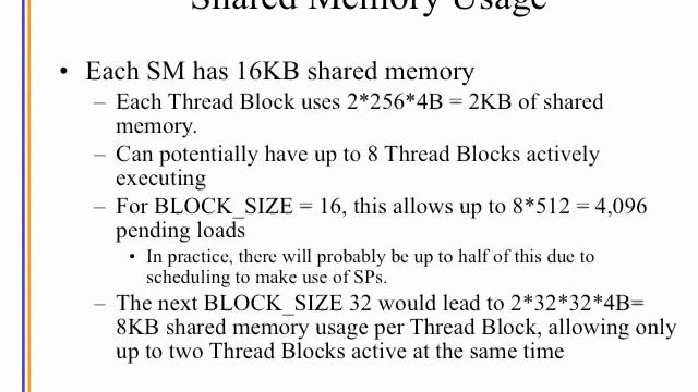 Shared Memory Matrix Multiplication смотреть онлайн