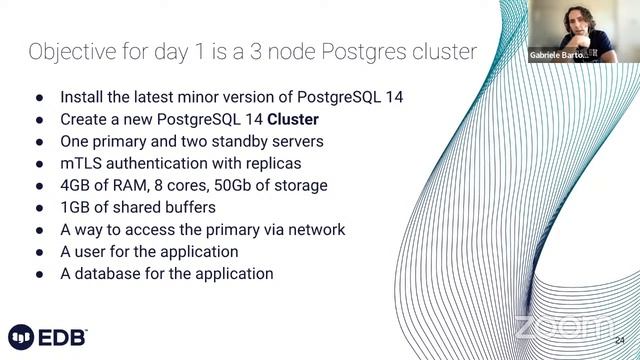 Running PostgreSQL in Kubernetes: from day 0 to day 2 with CloudNativePG - DoK #152 смотреть онлайн