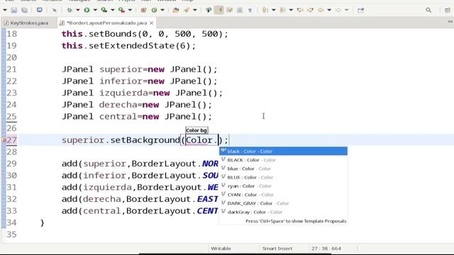 como cambiar ancho de un Borderlayout en java смотреть онлайн