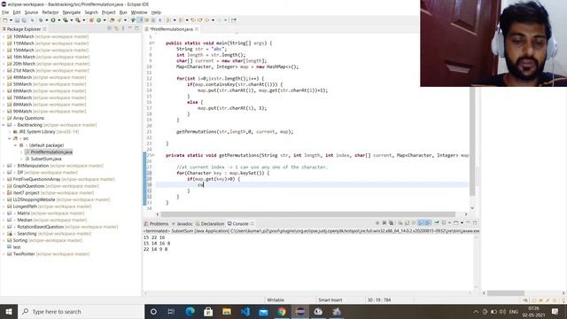 13. Print All Permutations of a string | String Permutation Algorithm | Devendra Yadav смотреть онлайн
