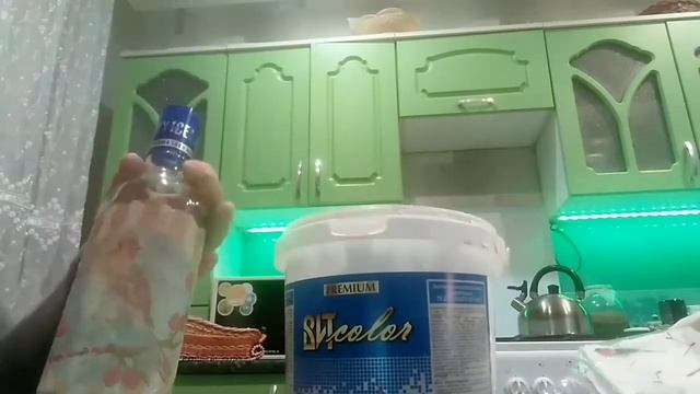 ДЕКОР бутылок ШПАТЛЕВКОЙ и ЯИЧНОЙ СКОРЛУПОЙ. смотреть онлайн