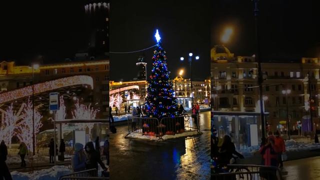 Новогодняя Москва 2022. Как украсили Москву к Новому году. 新年のモスクワ2022. 新年莫斯科2022 смотреть онлайн