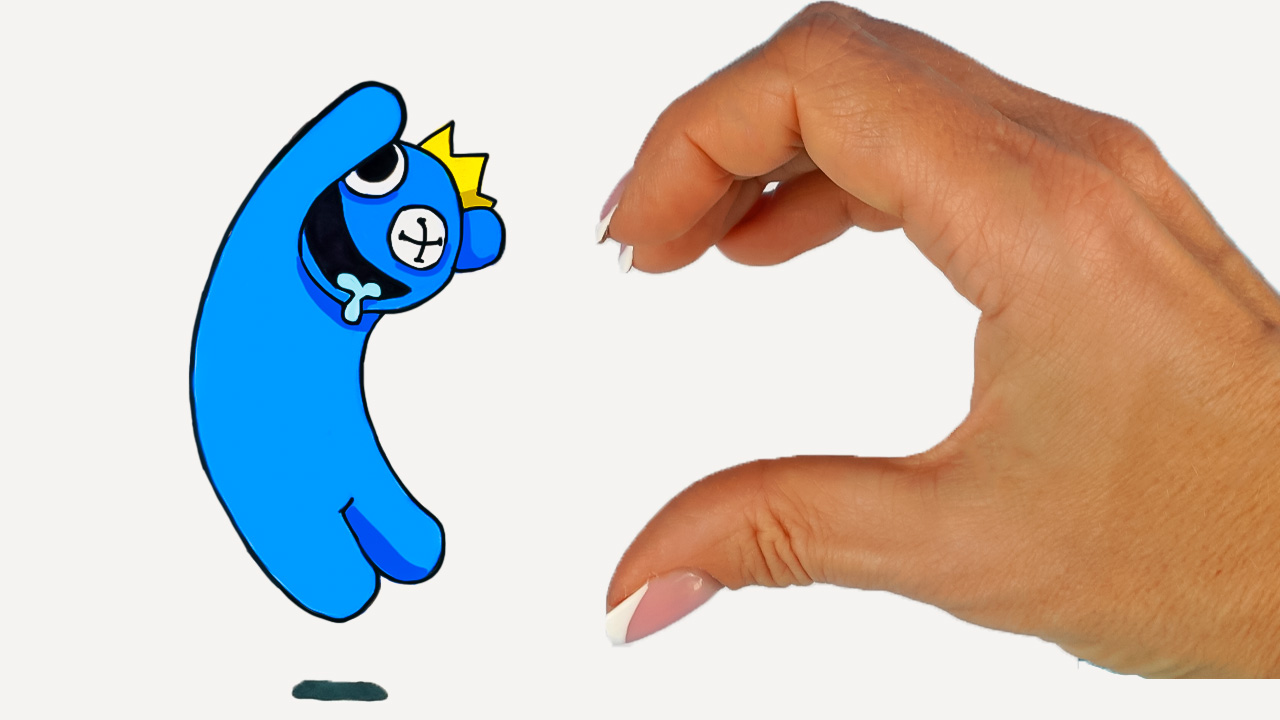 Радужные Друзья Сердце – Веселые фигуры из игры РОБЛОКС Легкие поделки из бумаги смотреть онлайн