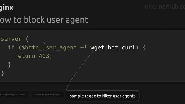 How to block user agent смотреть онлайн