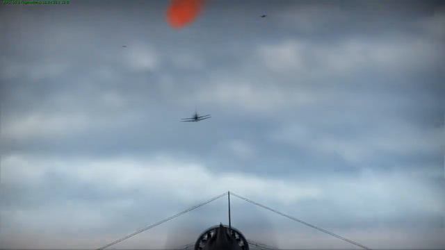War Thunder - RB - Prinzpaul teamkilling P40 with his P26 смотреть онлайн