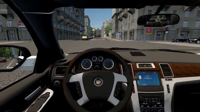 City Car Driving - 2012 Cadillac Escalade ESV Platinum [Steering Wheel Gameplay] смотреть онлайн