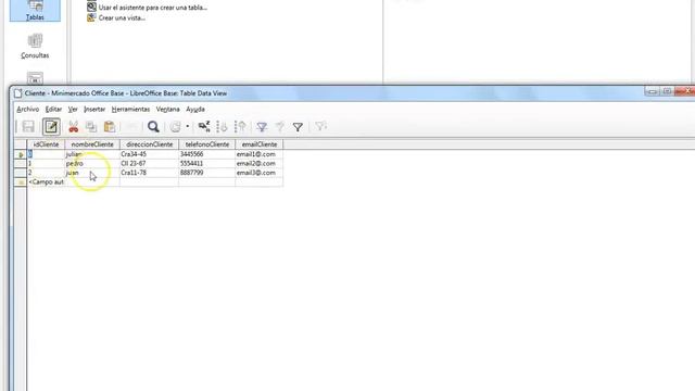 SQL LIBRE OFFICE BASE смотреть онлайн