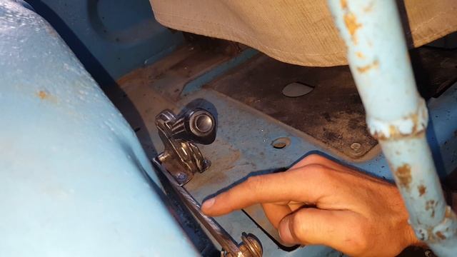 переделка рычага ВОМ на МТЗ 80 малая кабина