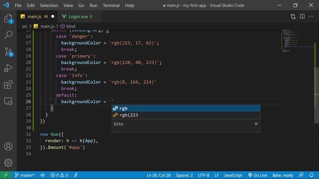 តោះរៀន Vue JS 2 សម្រាប់អ្នកចាប់ផ្តើមដំបូង #23 - Make Custom Directive смотреть онлайн