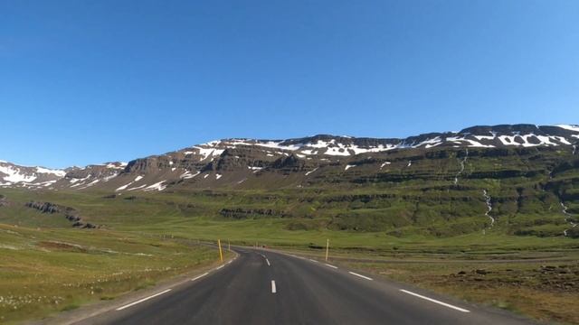 EAST FJORD ICELAND 4K DRIVE TO SEYDISFJORDUR (Seyðisfjörður) смотреть онлайн