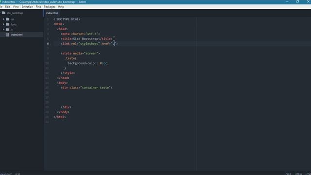 Criando sites com Bootstrap - Página Home #Parte 1 смотреть онлайн