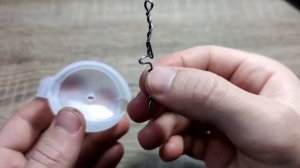 Воблер из крышки, своими руками