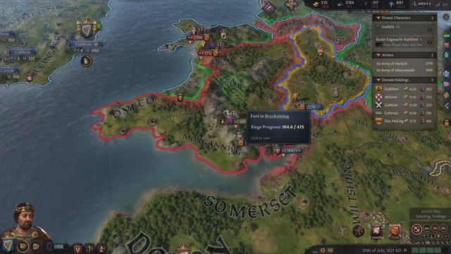 REUNITING THE KINGDOMS - Crusader Kings 3 - Kingdom of Ireland #60 смотреть онлайн