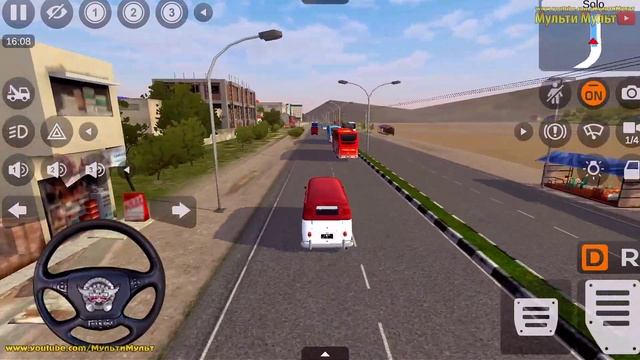 Volkswagen Van Driving - Bus Simulator Indonesia - Best Android GamePlay #45 смотреть онлайн