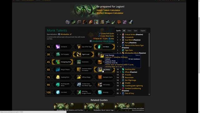 Windwalker Talent Guide смотреть онлайн