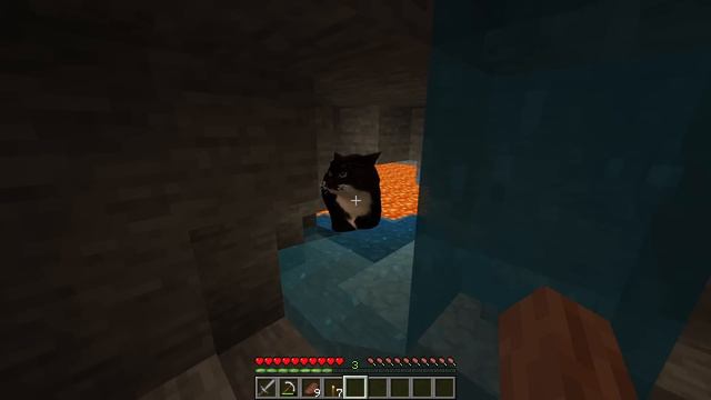 Maxwell the Cat in Minecraft wait what meme part 148 смотреть онлайн