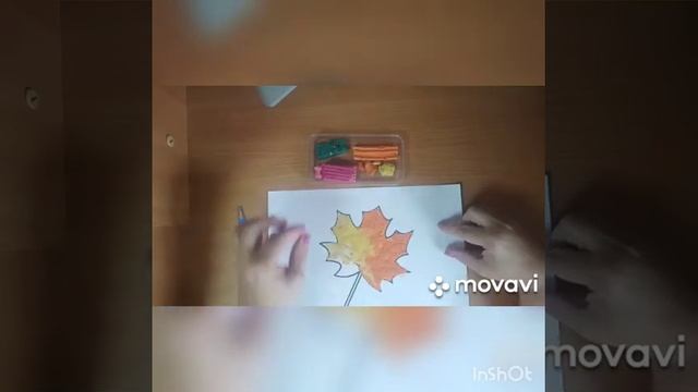 Пластилинография "Кленовый лист" смотреть онлайн