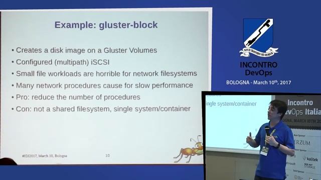 Niels de Vos - Integration of flexible storage with the api of gluster смотреть онлайн