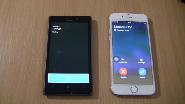 Telegram Ios+Windows Phone Incoming & Outgoing call at the Same Time смотреть онлайн