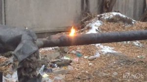 марганцовку и бензин