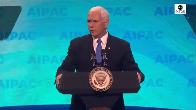 WATCH: VP Mike Pence speaks at AIPAC on Barr's letter on Mueller report смотреть онлайн