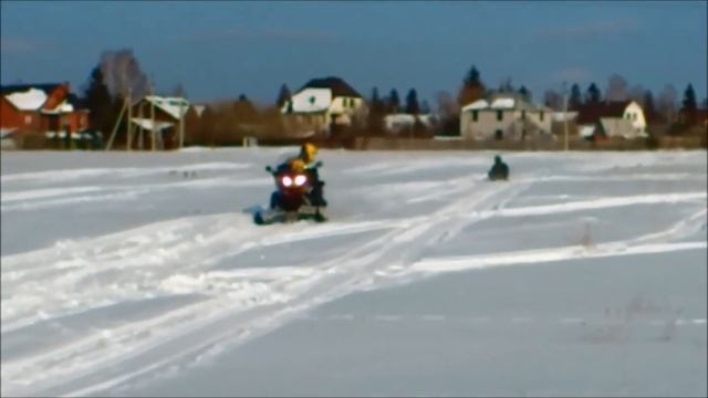 Покатушки на снегоходе 2011. смотреть онлайн