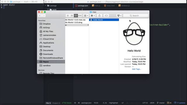11 - Packaging Your Electron App into an Executable File with Electron Builder смотреть онлайн