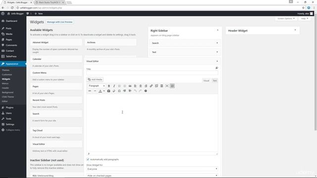 4 Black Studio TinyMCE Widget Plugin смотреть онлайн