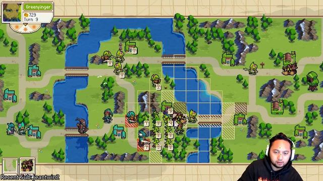 Wargroove Walkthrough Unlocking Greenfinger In Arcade Mode Completing Banishment Mission Act2 Side смотреть онлайн