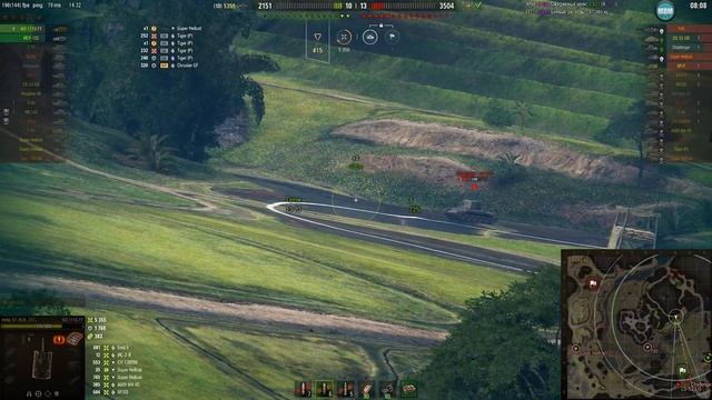 WZ-111G FT карта Жемчужная река, 13 kills, Пул.WoT 1.10.0. 2К VIDEO. смотреть онлайн