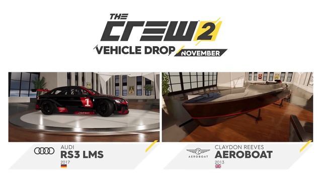 The Crew 2 - November Vehicle Drop Trailer | PS4 смотреть онлайн