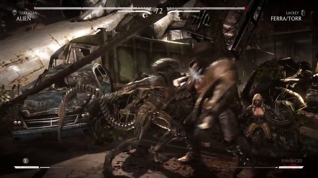 Mortal Kombat XL - Alien Arcade Ladder Gameplay Playthrough смотреть онлайн