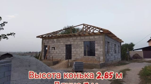 Проект дома 10х13, неавтоклавный газоблок 60*30*20, одноэтажный смотреть онлайн