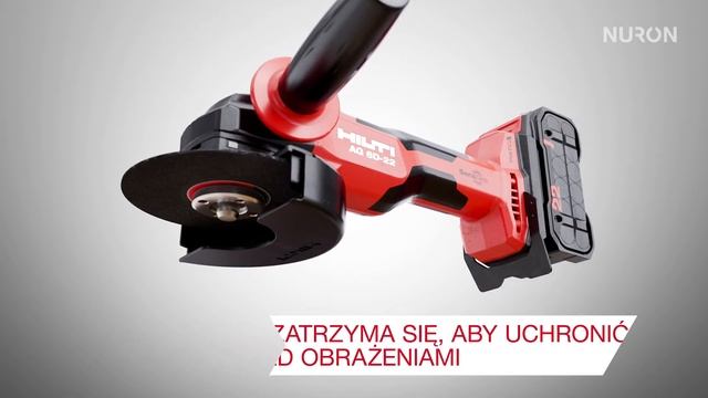 NOWA szlifierka kątowa Hilti Nuron AG 6D-22 i maksymalne bezpieczeństwo смотреть онлайн