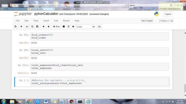 Python variables смотреть онлайн