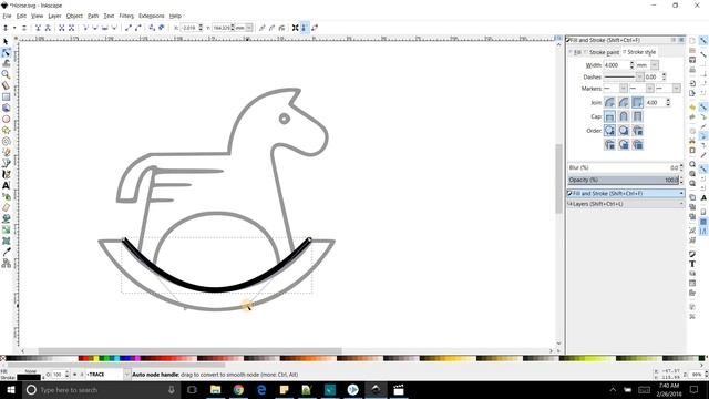 How to trace JPG/PNG images in VideoScribe using Inkscape (Create Custom SVG) смотреть онлайн