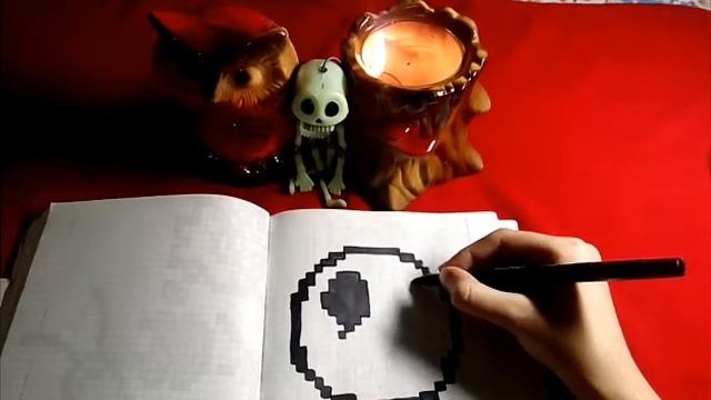 Рисуем СКЕЛЕТ ДЖЕКА на HALLOWEEN?Как нарисовать скелет по клеточкам на хэллоуин?Видеоурок#8? смотреть онлайн