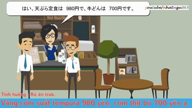 Tổng hợp luyện nghe phản xạ hội thoại Tiếng Nhật N5 (quá hay) Video 8 - Script Nhật Việt смотреть онлайн