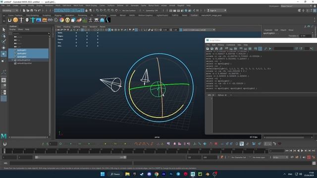Создать скрипт в Maya смотреть онлайн