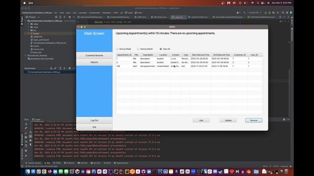 (WGU) C195 - Deleting Appointment Functionality Demonstration смотреть онлайн