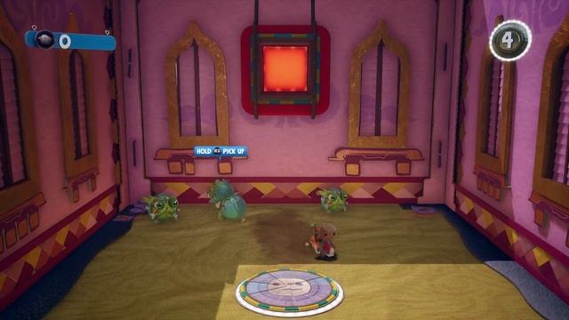 Sackboy Big Adventure - Keys To Success: Reach Checkpoint #1: Collect Two Keys, Green Creatures PS5 смотреть онлайн