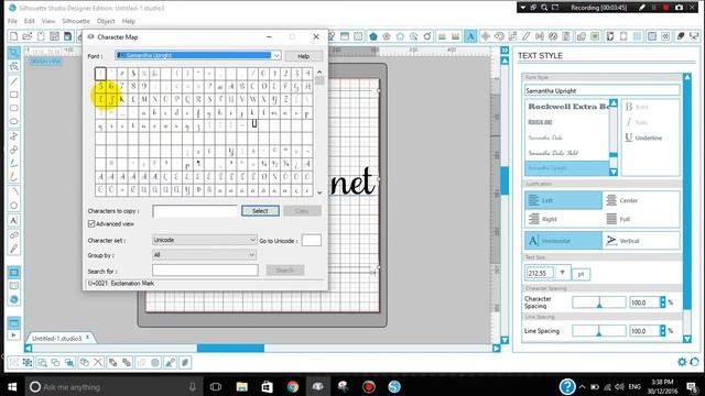 Samantha Font Glyphs - Easy Guide to access the extras! смотреть онлайн