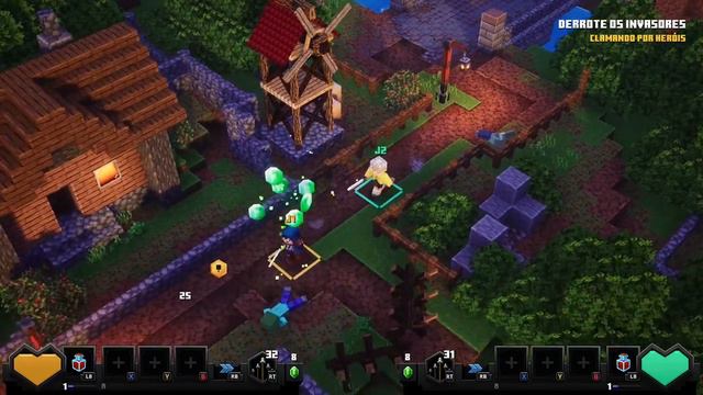 Gameplay Minecraft Dungeons - O mais novo jogo da Mojang! смотреть онлайн