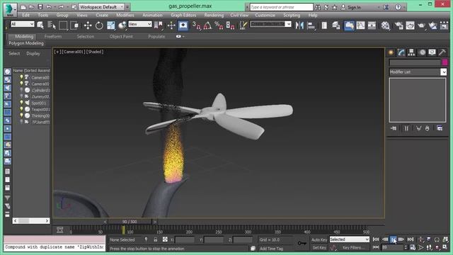 thinkingParticles 6 Subscription Drop 2 Gas Propeller смотреть онлайн