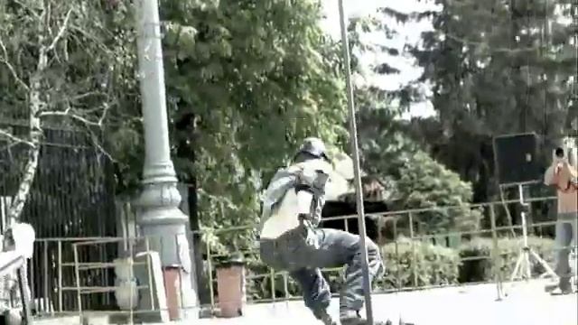 High-jump & shuffles contest in Moscow смотреть онлайн