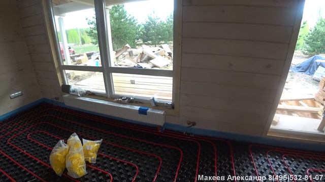 Отопление частного дома 180 кв. м . Как мы выполняем монтаж. смотреть онлайн