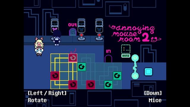 [Deltarune: Chapter 2] Annoying Mouse Room 2 смотреть онлайн